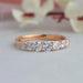 [Round Diamond Half Wedding Ring]-[Ouros Jewels]