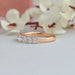 [18k Rose Gold Eternity Band]-[Ouros Jewels]