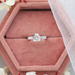 [Shield Cut 3 Stone Engagement Ring]-[Ouros Jewels]