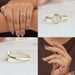[Premium Lab Diamond Engagement Ring]-[Ouros Jewels]