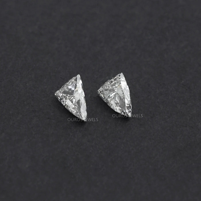 Antique  Shape Arrow Cut Lab Grown Diamond Pair