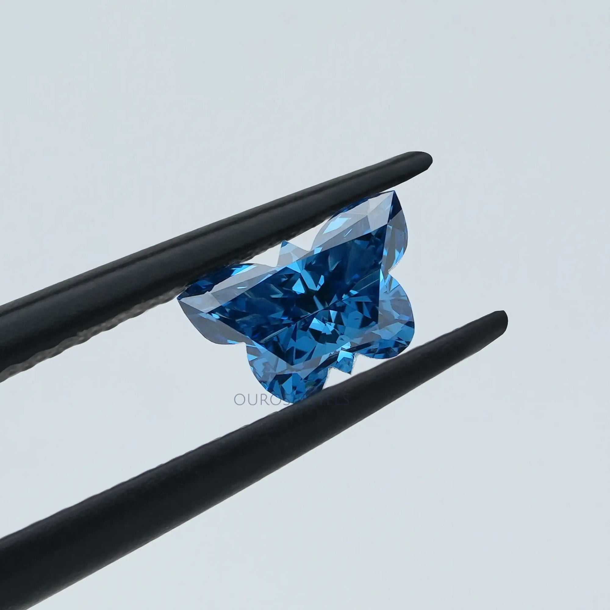 0.55 Carat Blue Butterfly Lab Grown Diamond Loose