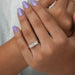[Lab Diamond Wedding Ring]-[Ouros Jewels]