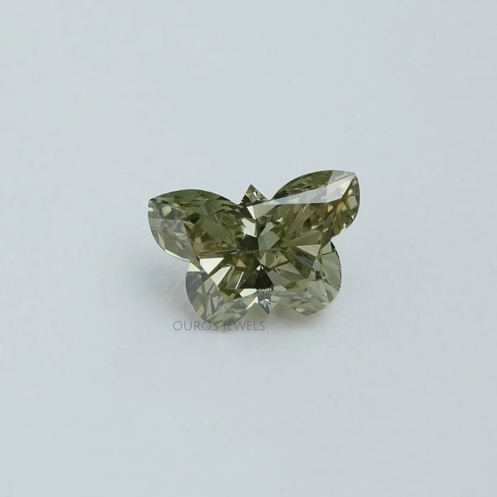 0.52 Carat Green Butterfly Lab Grown Diamond