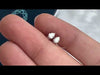 [Youtube Video of Pear Cut Stud Earrings]-[Ouros Jewels]