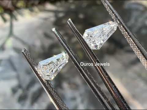 [Youtube View Of Arrow Cut Lab Grown Diamond]-[Ouros Jewels]