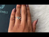 YouTube video of Cushion Cut Diamond Engagement Ring