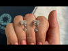 [Youtube Video of Double Round Lab Diamond Stud Earrings]-[Ouros Jewels]
