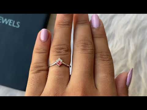 YouTube video of Princess Cut Diamond Ring