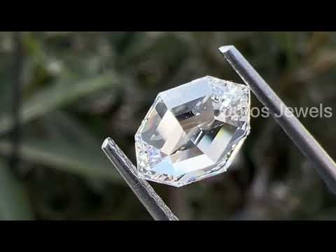 [Youtube Video of Step Cut Moval Lab Diamond]-[Ouros Jewels]