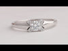 Youtube Video Of Round Cut Lab Diamond Dainty Ring