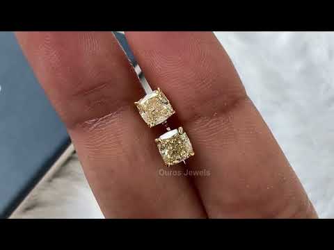 Zales 3/8 CT. T.w. Princess-Cut Diamond Solitaire Stud Earrings in 14K Gold  (J/I3) | CoolSprings Galleria