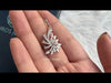 Youtube video of marquise and round multi shape diamond pendant