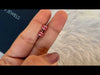 [Youtube Video of Pink Oval Diamond Earrings]-[Ouros Jewels]
