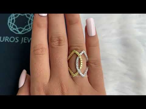 [Youtube Video of Split Shank Cocktail Ring]-[Ouros Jewels]