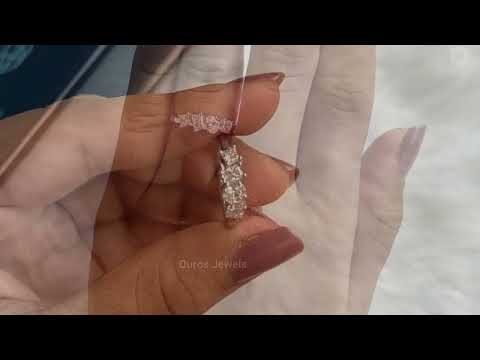 Youtube video of multi shape four stone diamond dainty ring