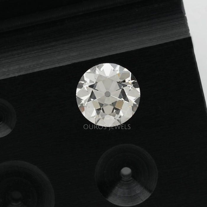 [Old european round cut lab manufactured diamond]-[Ouros Jewels]