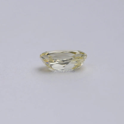 0.75 Carat Vivid Yellow Old Mine Cushion Cut Lab Diamond