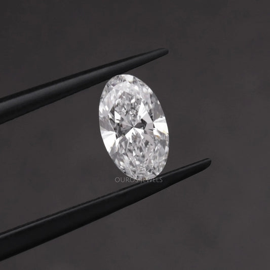 1.00 Carat Long Oval Lab Grown Diamond