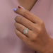 [Fancy Pink Heart Shape Diamond Ring]-[Ouros Jewels]