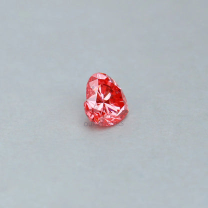 Pink Heart Cut Lab Grown Diamond