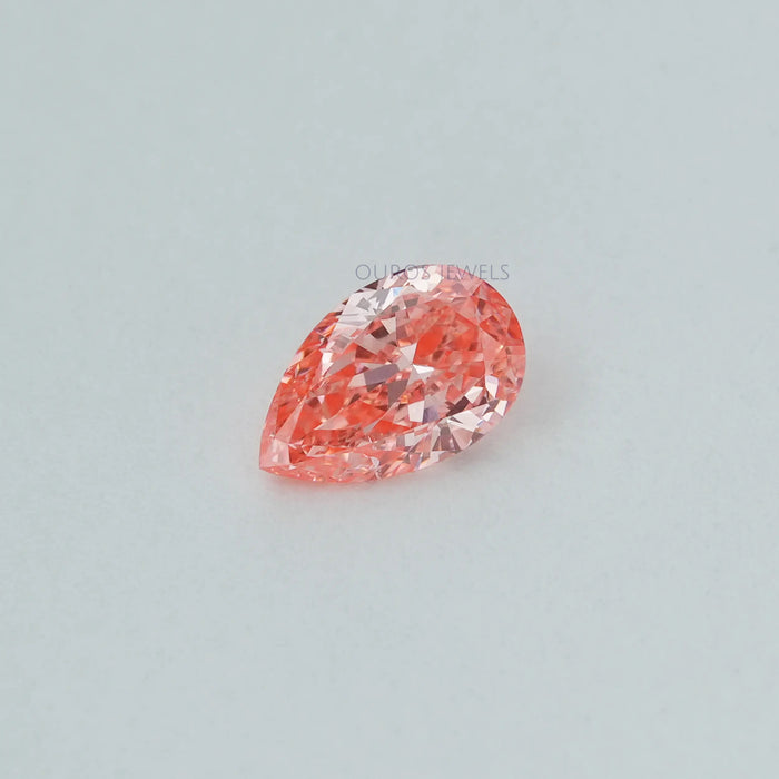0.33 Carat Each Pink Pear Loose Diamond