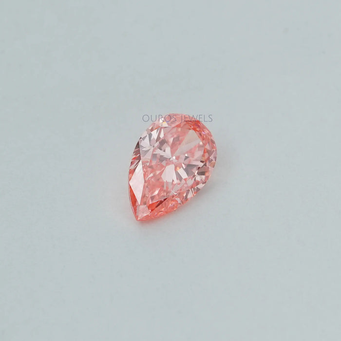 0.33 Carat Each Pink Pear Loose Diamond
