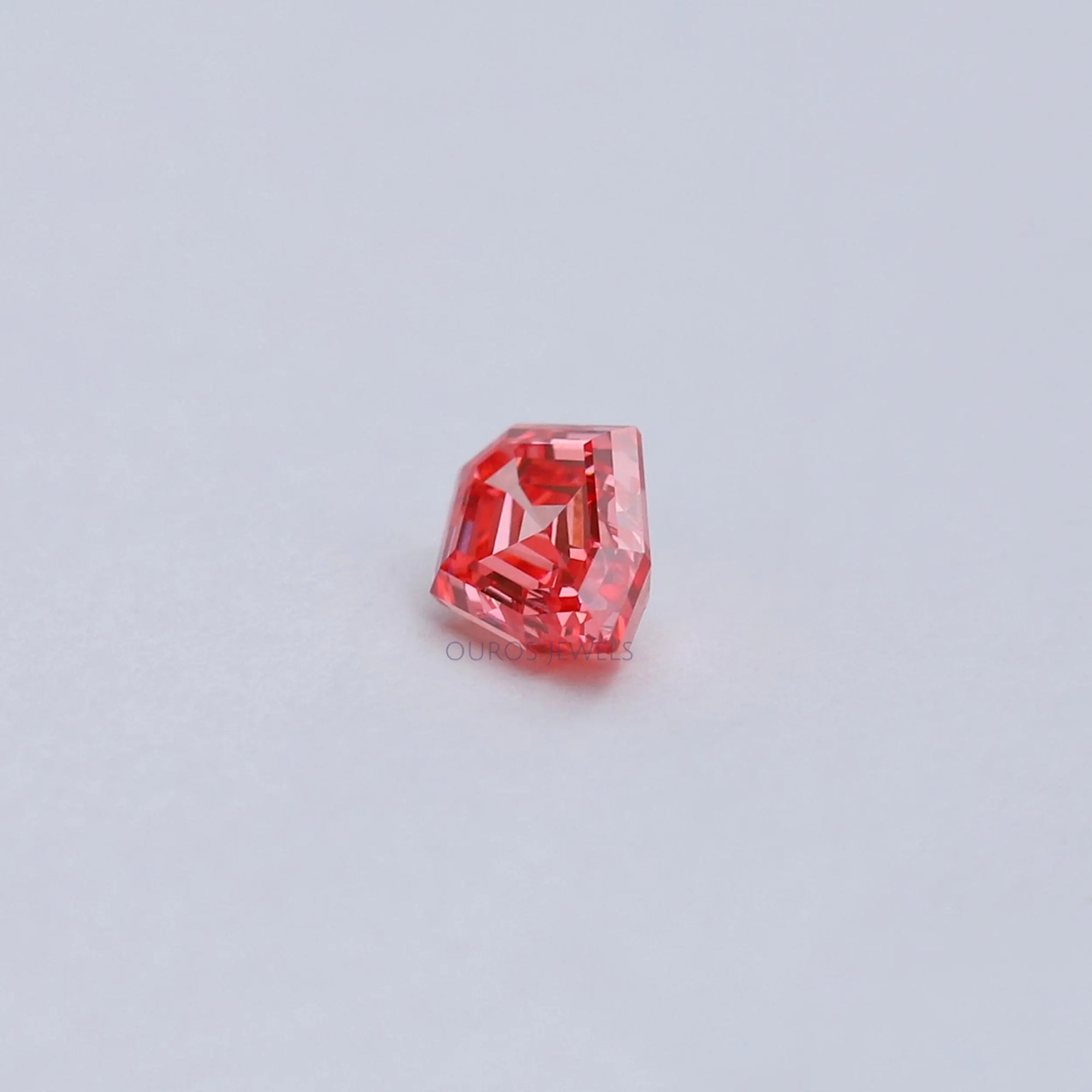 Fancy Pink Shield Cut Lab Grown Diamond