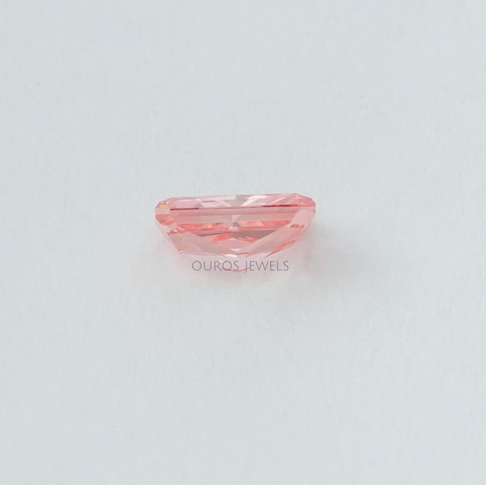 0.51 CT Each Pink Radiant Cut Lab Grown Diamond