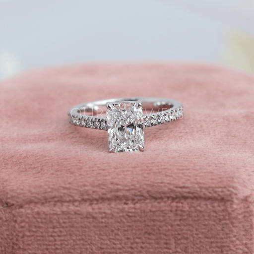 [Radiant Cut Lab Grown Diamond Ring]-[Ouors Jewels]