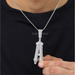 [Look of Laboratory Diamonds in Pendant]-[Ouros Jewels]