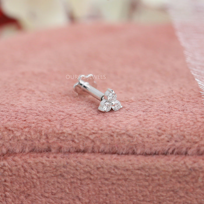 Diamond Nose Ring | Nose ring, Diamond earrings design, Gold bridal earrings