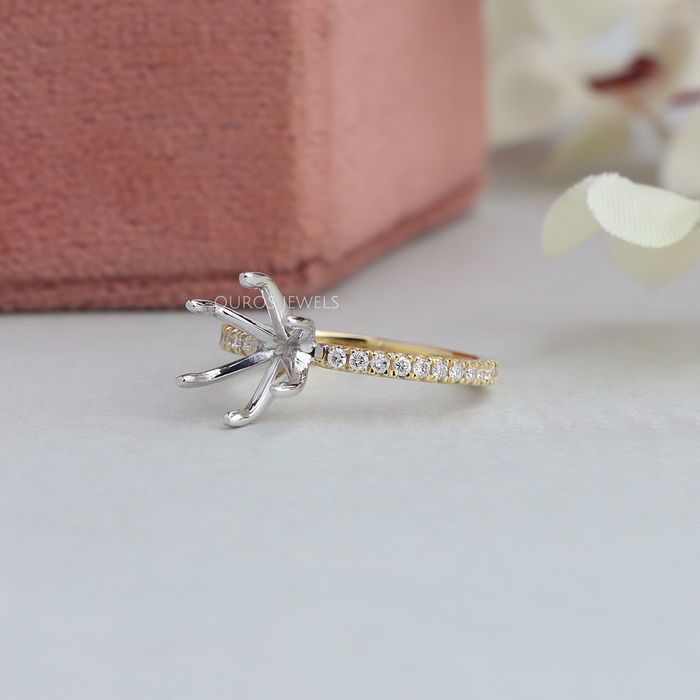 Pre mounted 2025 engagement rings