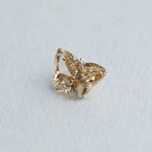 0.40 Carat Fancy Yellow Butterfly Lab Grown Diamond